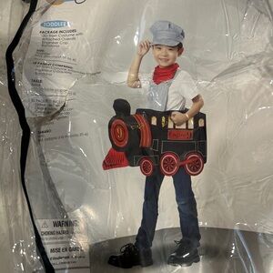 California Costumes Train Engineer Costume - Black and Red